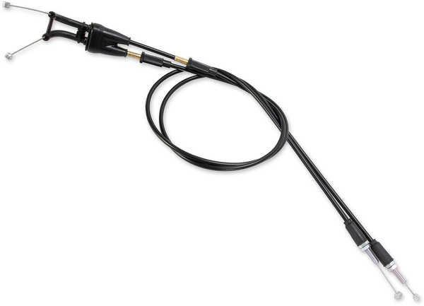 MOOSE RACING Black Vinyl Throttle Cable Black -2