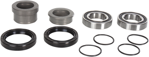 Watertight Wheel Collar And Bearing Kits Black, Silver