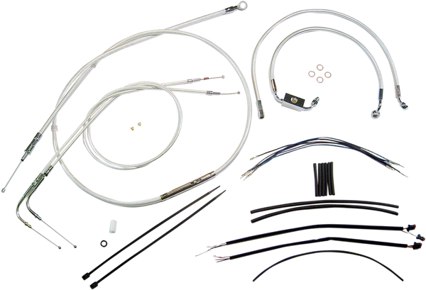 Sterling Chromite Ii® Designer Handlebar Installation Kit Silver-1