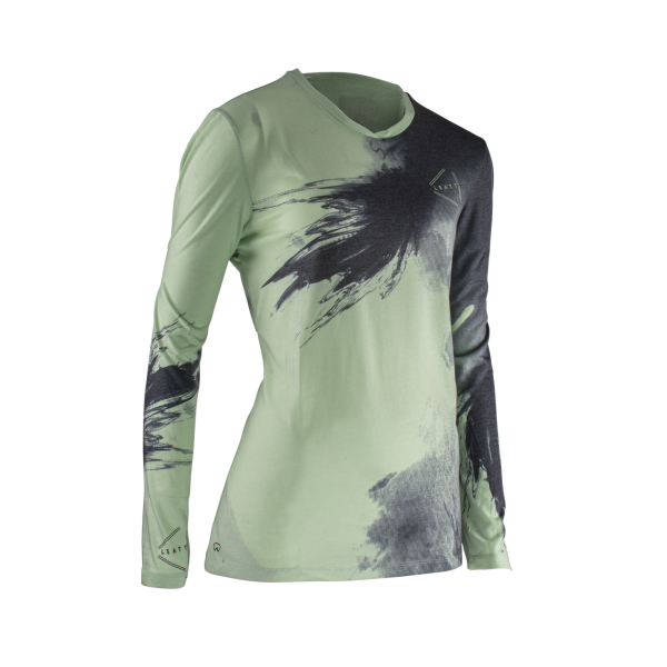 Tricou Dama MTB Leatt Gravity 2.0 Mint-2