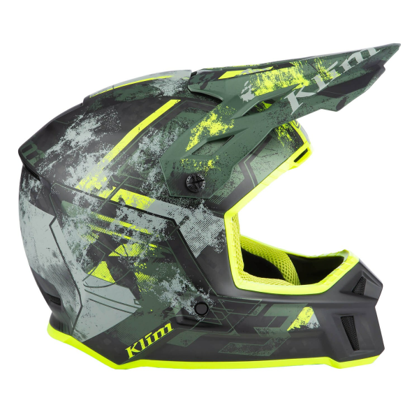 Casca Snowmobil Klim F3 Carbon ECE Wild - Chameleon-30