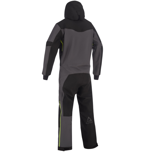 AMOQ Void V2 Monosuit Insulated Black/Dk Grey/Hivis XS-2