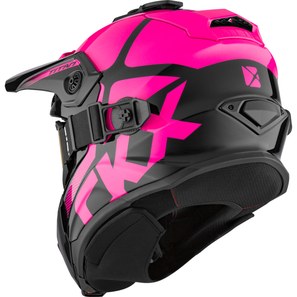 CKX Hjälm + Goggles TITAN Polar Pink L-0