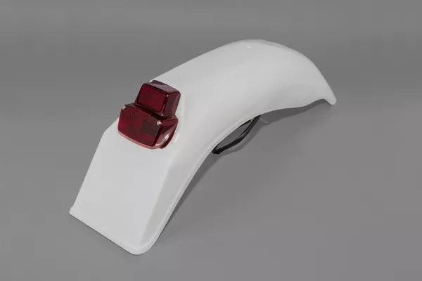 Universal Vintage Rear Fenders With Light White-0