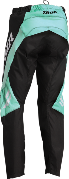 Pantaloni copii Thor Sector Chev Black/Mint-2