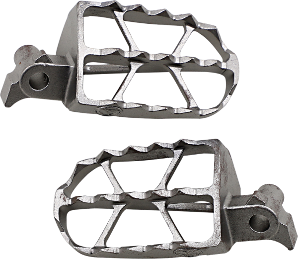 MOOSE RACING Nd Series Footpegs Silver 