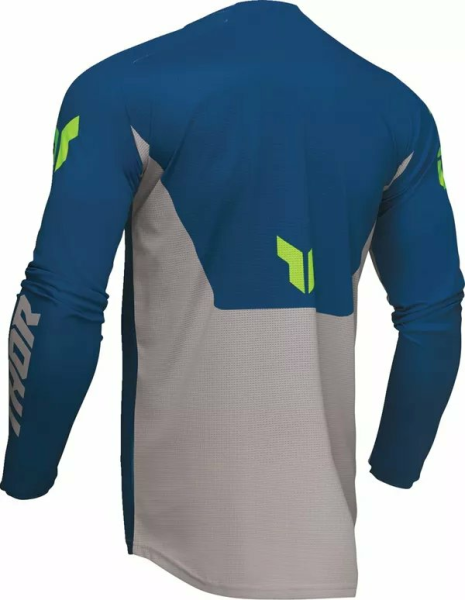 Tricou Enduro Thor Launchmode Forge Blue-2