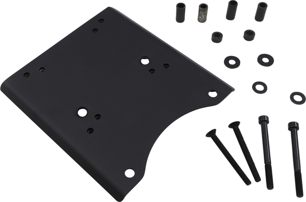 MOOSE RACING Kenai Top Case Mounting Plate Black 