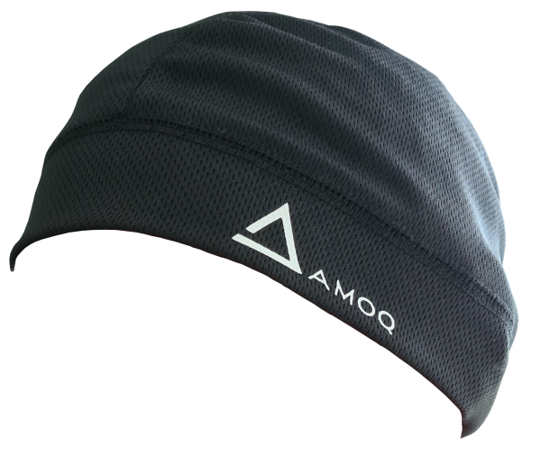 AMOQ Helmet Sweat Beanie Black