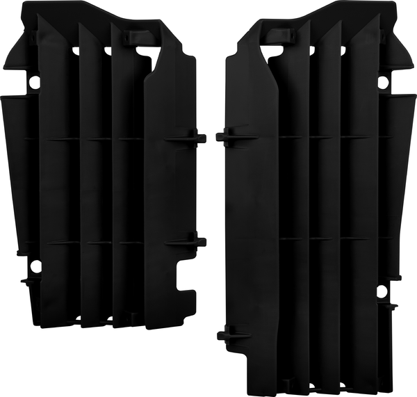 Radiator Guards For Kawasaki Black