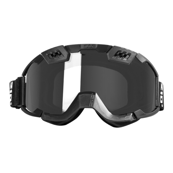 CKX Goggle 210° Airflow black/silver lens