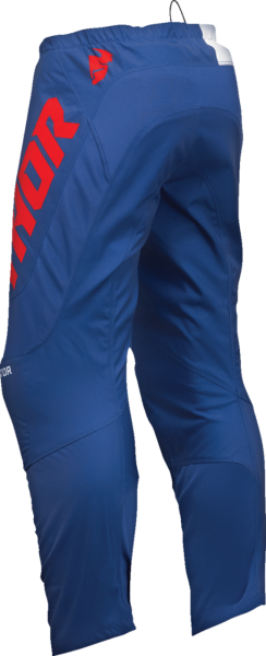 Pantaloni Copii Thor Sector Checker Navy/Red-2