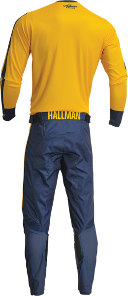 Tricou Thor Hallman Differ Roosted Navy/Yellow-9