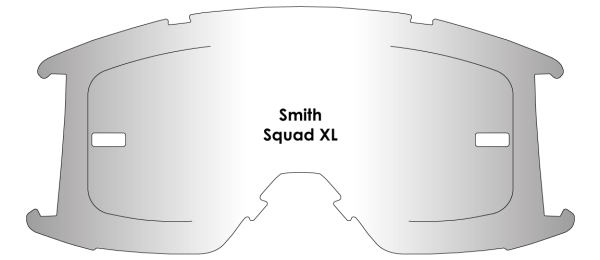 Lentila AirScreen Smith Optics Squad XL Clear-0