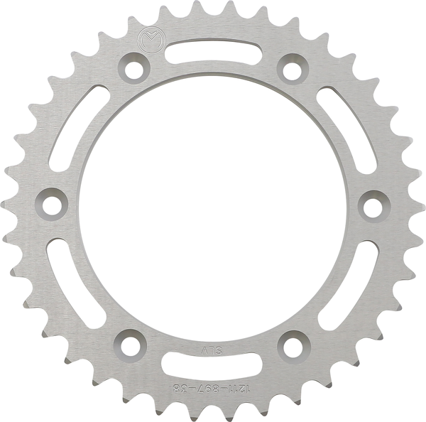 MOOSE RACING Aluminum Rear Sprocket Atv Silver -1