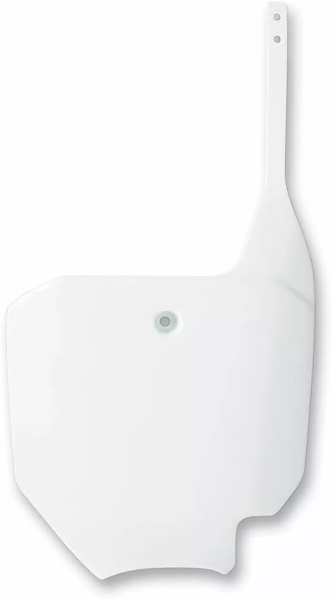 Replacement Front Number Plate White-1