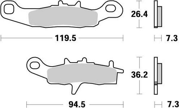 Nitro Brake Pads