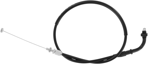 Black Vinyl Throttle Cable Black 