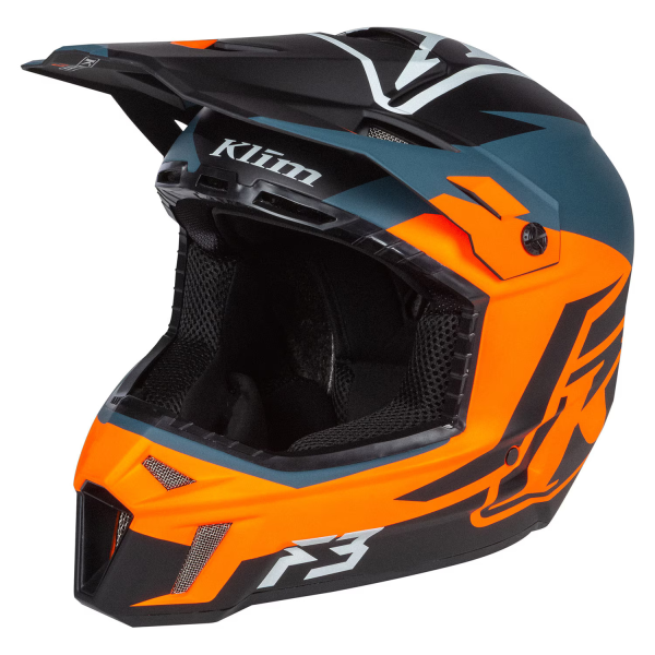 Casca Klim F3 ECE Stark Strike Orange-13