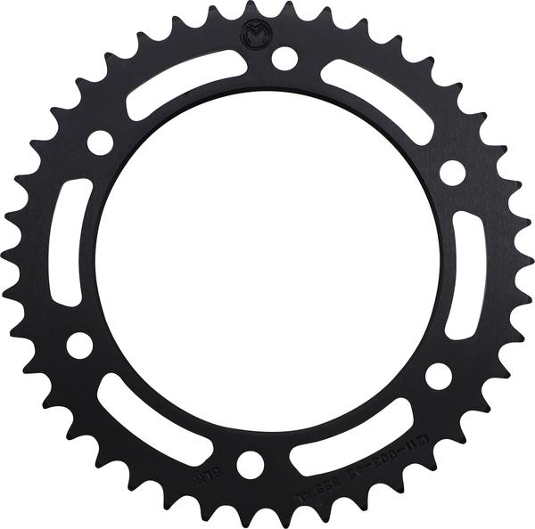 MOOSE RACING Rear Aluminum Sprocket Black -0