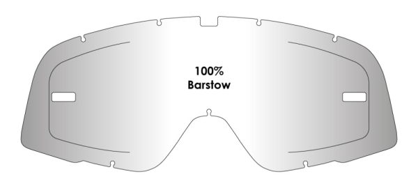 Lentila Airscreen 100% Barstow Clear Lens-1