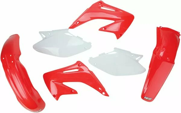 Full Body Replacement Plastic Kit Red, White-0