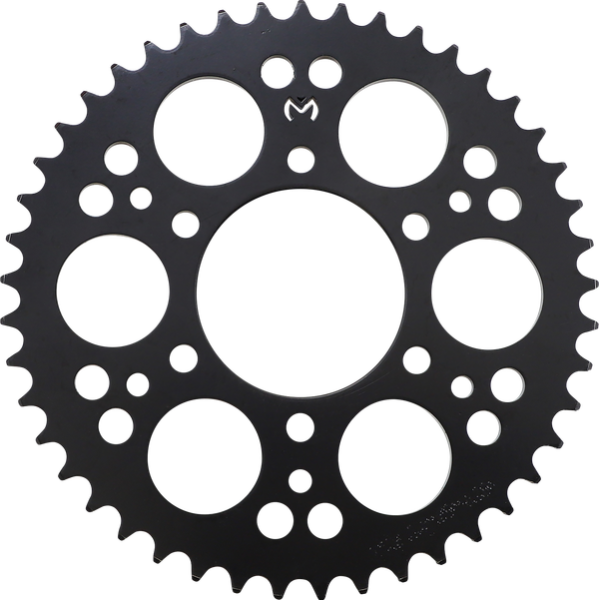 MOOSE RACING Steel Rear Sprocket Black, Zinc Plated -0