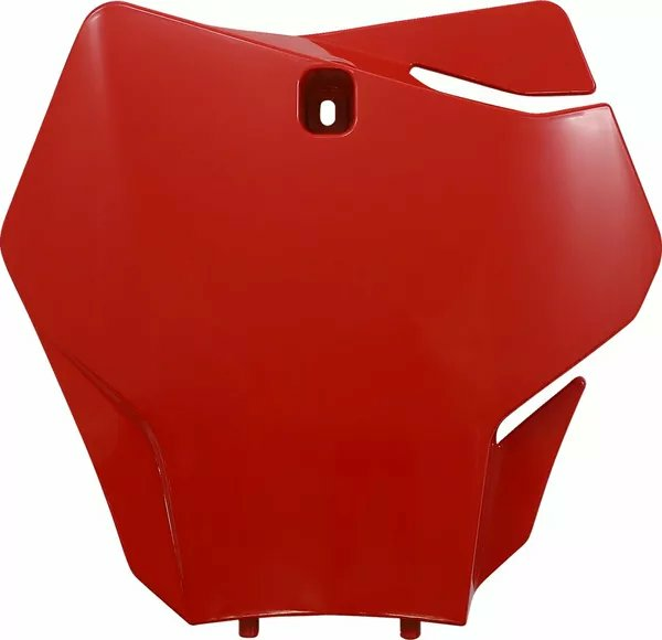 Replacement Front Number Plate Red-0