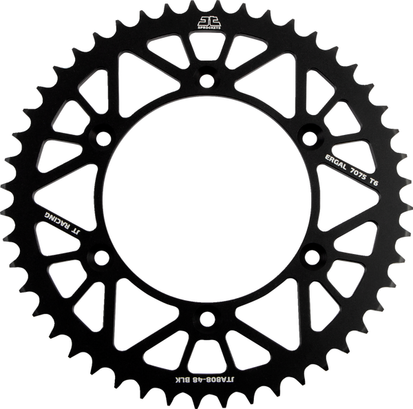 JT SPROCKETS Racelite Aluminum Rear Sprocket Silver 