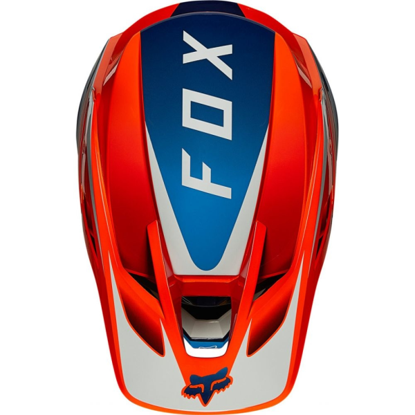 Casca Fox Racing V3 RS Wired Flo Orange-2