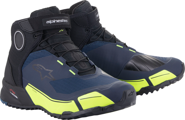 Ghete Alpinestars CR-X Drystar Black/Blue/Yellow-5