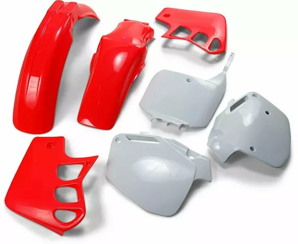 Full Body Replacement Plastic Kit Red, White-0