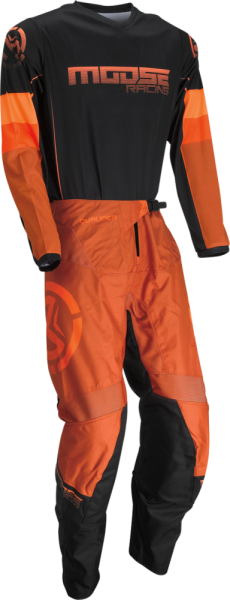 Pantaloni Moose Racing Qualifier Orange/Grey-3