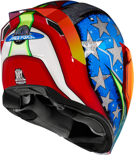 Casca Icon Airflite Sf Blue/Multi/Red/White-13