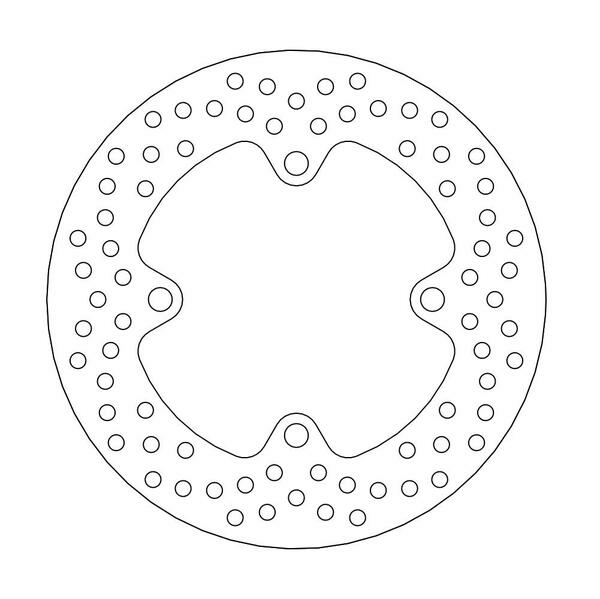 Halo Series Rear Rotor Stainless Steel