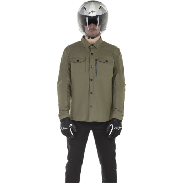 Geaca Alpinestars Newman Shirt Verde-0