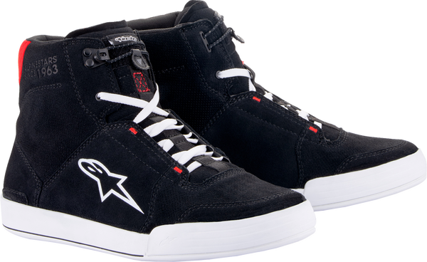 Ghete Alpinestars Chrome Black/White/Red-0