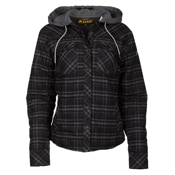 Camasa Dama Klim Upland Insulated Flannel Black - Asphalt-12