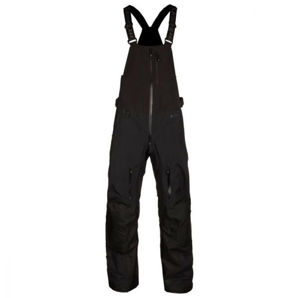 Pantaloni Snowmobil Klim Togwotee Bib Black Asphalt Non-Insulated-0