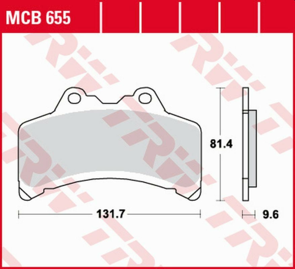 Placute frana fata TRW Organice YAMAHA GTS 1000 '93 -'99