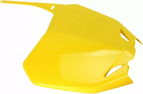 Replacement Front Number Plate Yellow-0