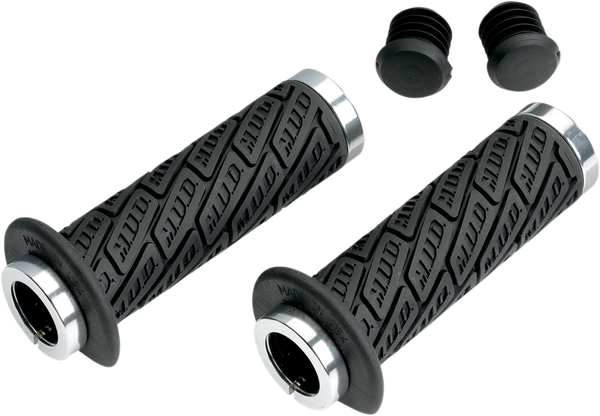 MOOSE RACING Lock-on Grips Black 