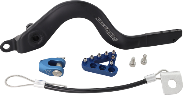 MOOSE RACING Brake Pedal Black, Blue 