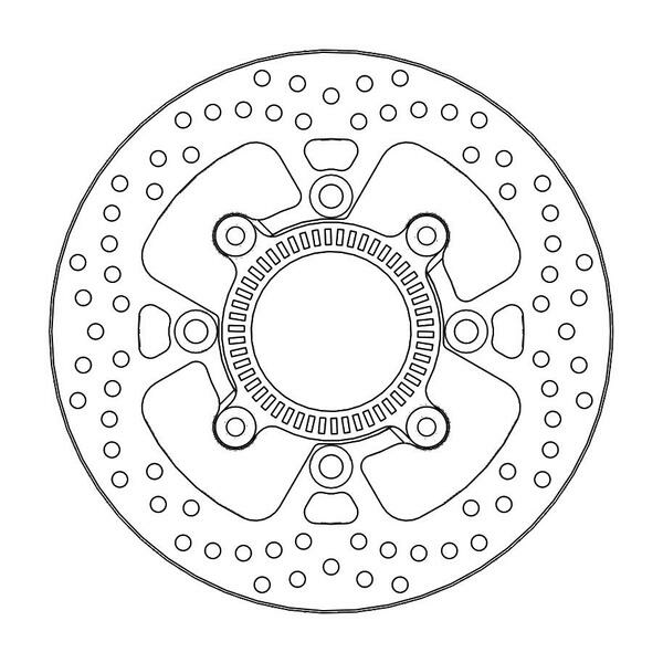 Halo Series Rear Rotor Stainless Steel