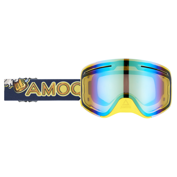 AMOQ Vision Vent+ Magnetic Goggles Beer - Gold Mirror-2d67f6eada39e54dd22b388dcffed2cd.webp