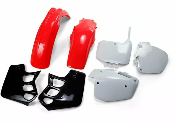 Full Body Replacement Plastic Kit Black, Red, White -1