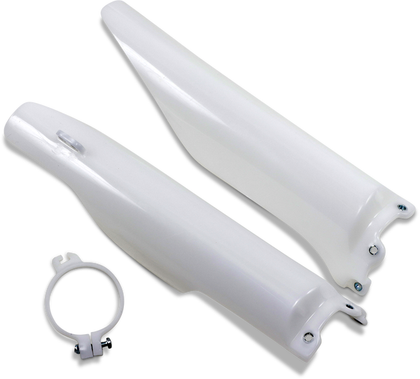 Kawasaki Fork Tube Protectors White