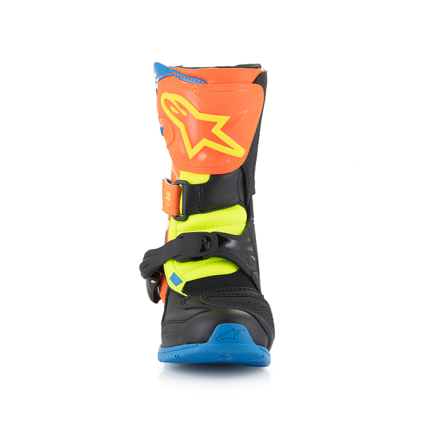 Cizme Copii Alpinestars Tech 3s Orange/Blue/Yellow-4