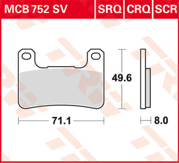 Crq Series Carbon Race Brake Pads