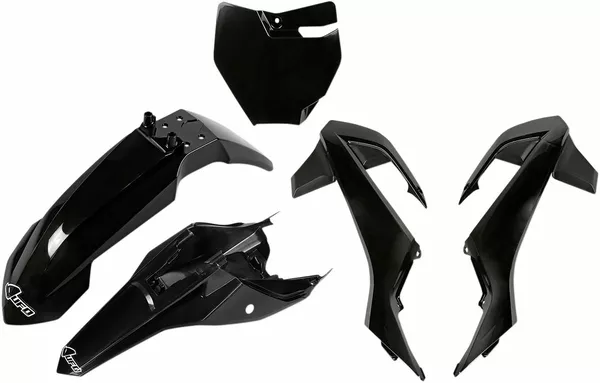 Full Body Replacement Plastic Kit Black-1